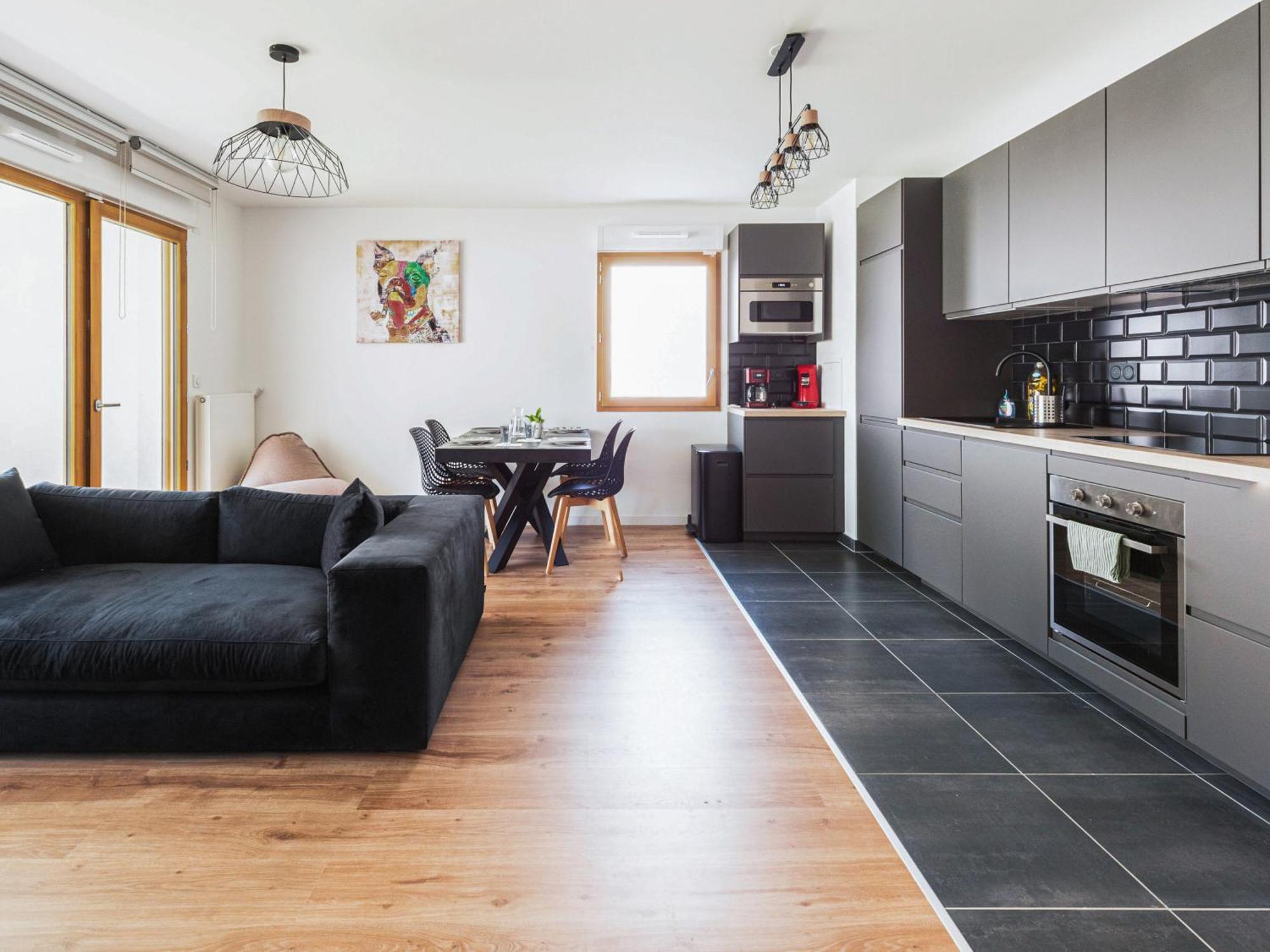 Cosygreen77 Modern Apartment With Garden And Parking Маньи-ле-Онгр Экстерьер фото